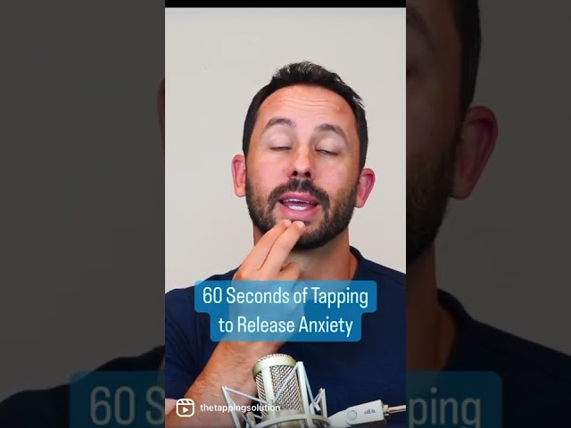 60 Seconds of Tapping to release Anxiety #shorts #short #tapping #meditation
