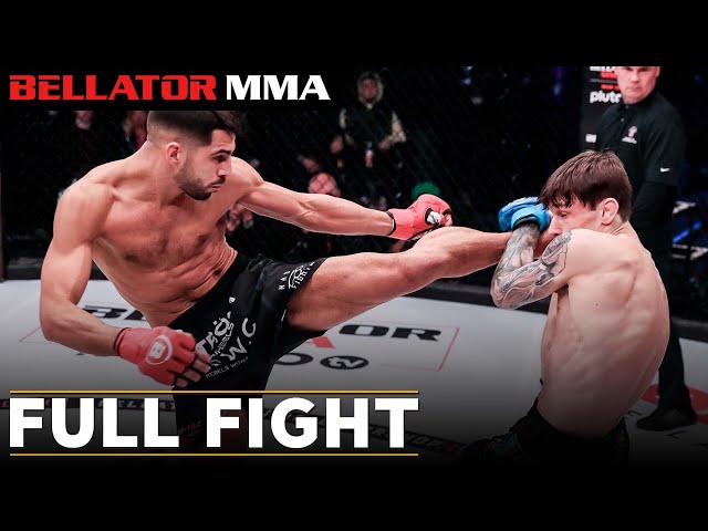 Full Fight | Liam McCracken vs. Asael Adjoudj | Bellator 291