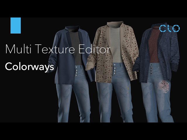 Multi Texture Editor Part 5 | Learn how to use the Colorway Mode
