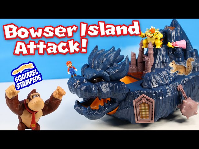 Super Mario Movie Mini Bowser's Island Castle & Donkey Kong's Arena Sets Review