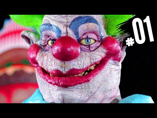 Killer Klowns from Outer Space The Game Gameplay German #01 - Ich hasse Clowns