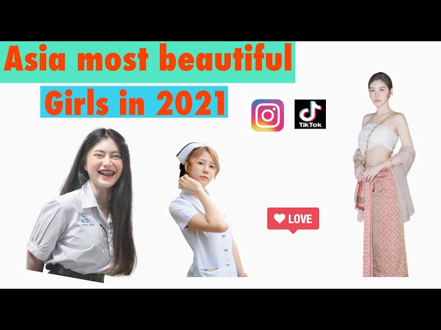 Asian Most Beautiful girl in 2021 #TikTok beautiful girls #Instagram #Facebook beautiful girl 2021