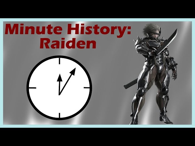 Raiden - Minute History | Metal Gear Solid