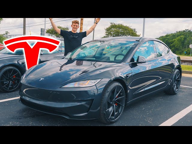 It's Delivery Day of My 2024 Tesla Model 3 Performance | Checklist, First Drive, & Impressions