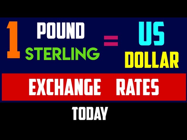 Pound Sterling to Usd Rates Today 26 June 2024