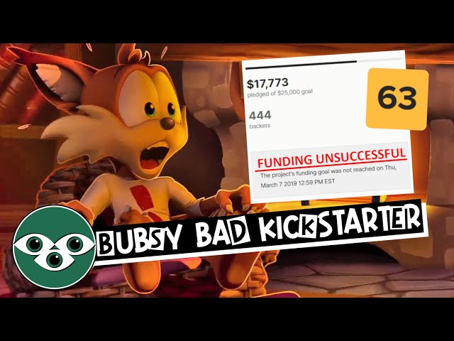 Bubsy's Kickstarter is Just As Awful As His Games
