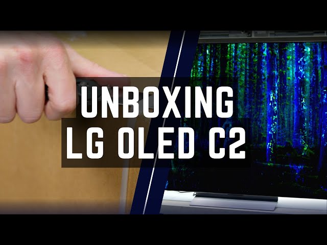 LG OLED C2 Unboxing and First Look