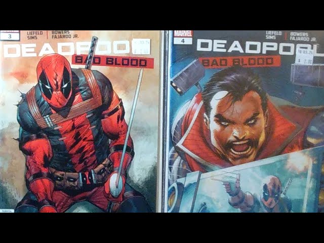 Deadpool Bad Blood #3 & 4 by Rob Liefeld REVIEWED