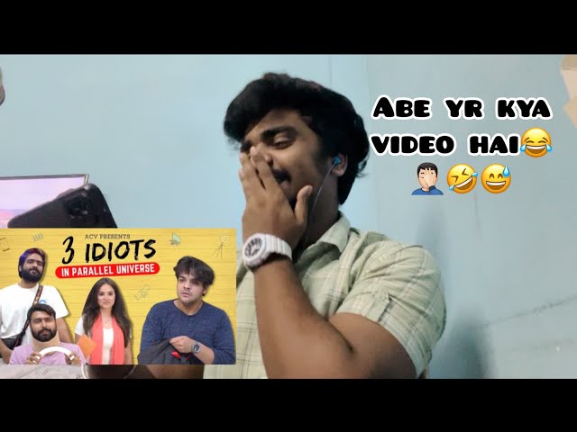 3 Idiots in Parallel Universe | Ashish Chanchlani | Reaction Video | Amazon MiniTv