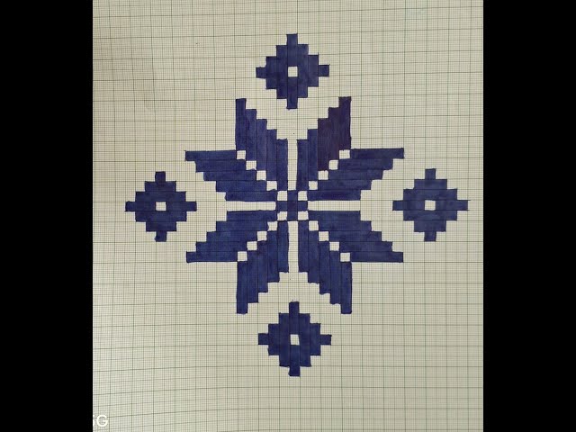 Awesome Grid Paper Drawings: Creative Designs on Graph Paper