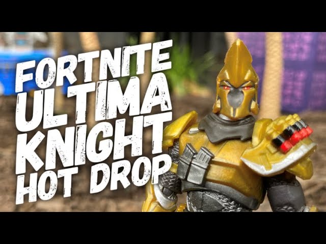 Jazwares Fortnite 4'' Ultima Knight Hot Drop Action Figure Review 2020