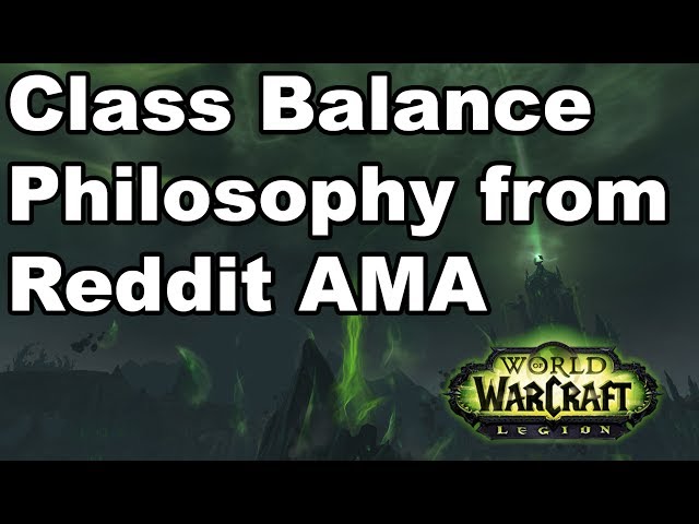 Blizzard's Philosophy on Class Tuning Discussed from Reddit AMA