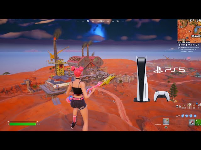 Fortnite Chapter 5 Season 3 PS5 Controller Ranked Gameplay Highlights