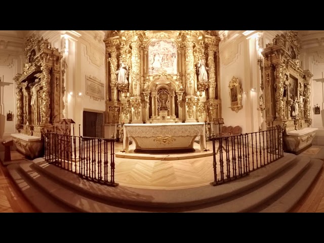 Retablo Convento de las Trinitarias Descalzas de San Ildefonso en 360ºVR