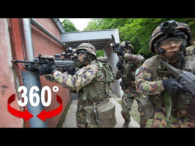 Close up with the Swiss Army Special Forces