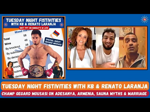 Tuesday Night Fistivities 27: Gegard Mousasi Talks Adesanya, Shish Kebabs & Saunas With KB & Renato!