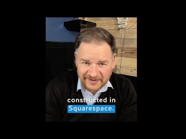 How Squarespace works - Adding pages