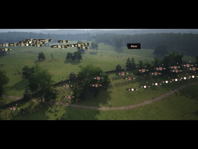 Siege Battle of Defending 1300-Men Army | MANOR LORDS