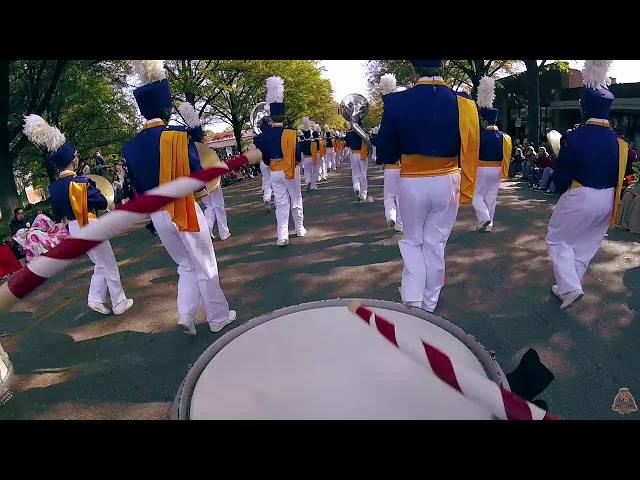 BHS Band Raleigh Christmas Parade - Snare Cam | Clay Oxford