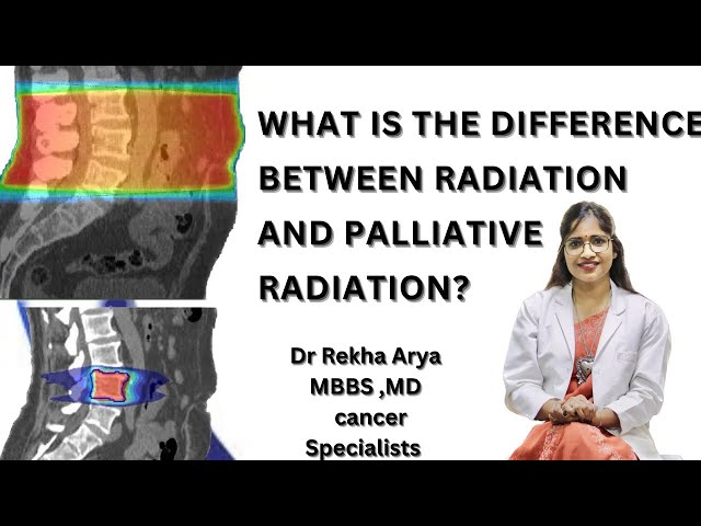 what is palliative Radiation therapy and How many fractions used for this treatment