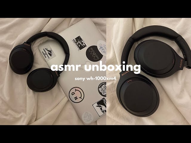 sony wh-1000xm4 unboxing