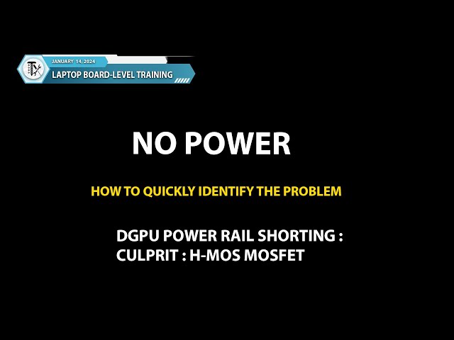 SAMSUNG NO POWER DGPU RAIL SHORTING_ MOSFET PROBLEM