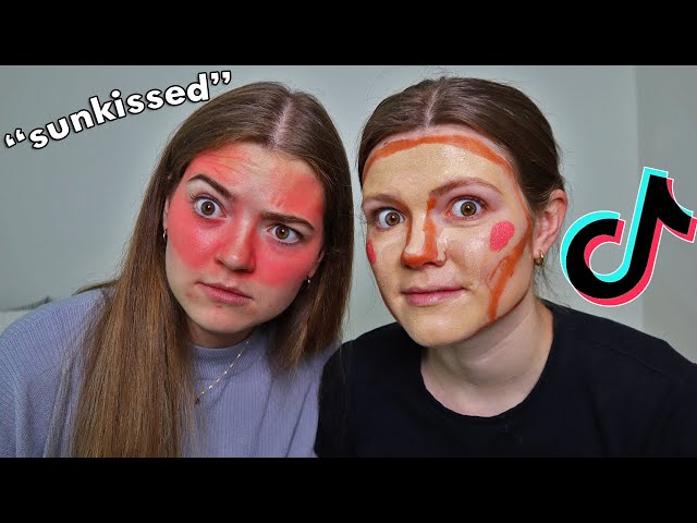Trying TikTok Makeup Hacks *FAIL*
