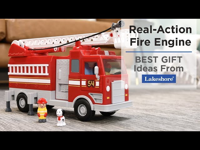 Real-Action Fire Engine - Best Gift Ideas from Lakeshore