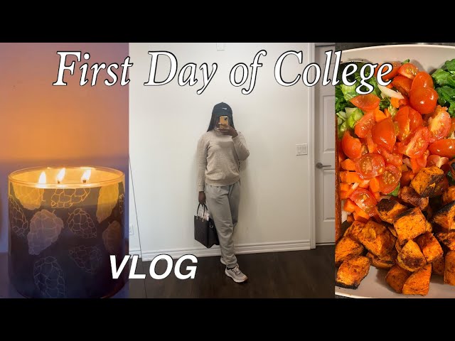 First Day Of College🇨🇦|International Student In Canada|Life Of An International Student In Canada