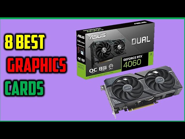 ✅TOP 8 Best graphics cards of 2024 - Reviews