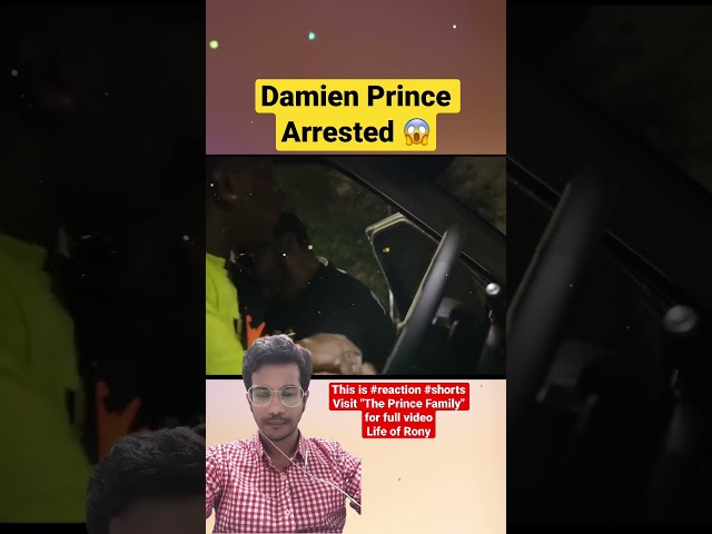 Damien Prince Arrested 😱 The Prince Family | Life of Rony #reaction #shorts #short