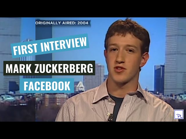 The Facebook - Mark Zuckerberg first interview (2004)