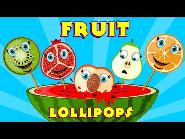 KBC | five little food | food family | lollipops jumping on bed | nursery rhymes for kids
