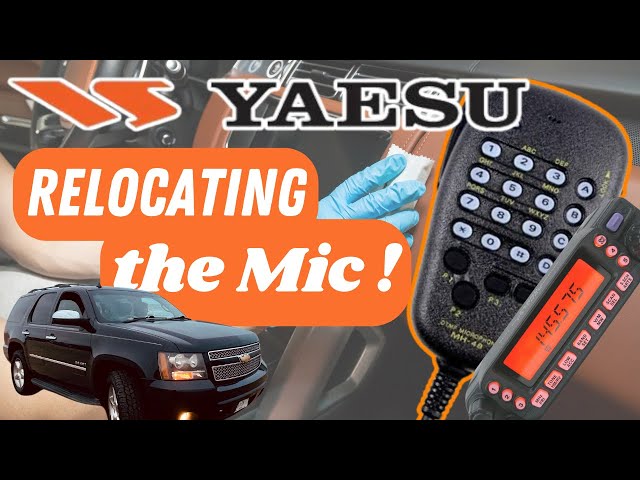 Things I learn when I think | FT 7800 Mic Relocation | Ham Radio