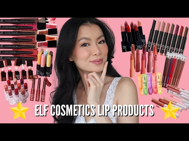 Rating Every e.l.f Cosmetics Lip Products (BEST vs. WORST)