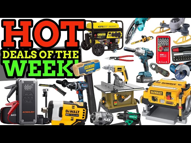 Hot Tool Deals of the Week & More! 7/1/24 #dotdotw