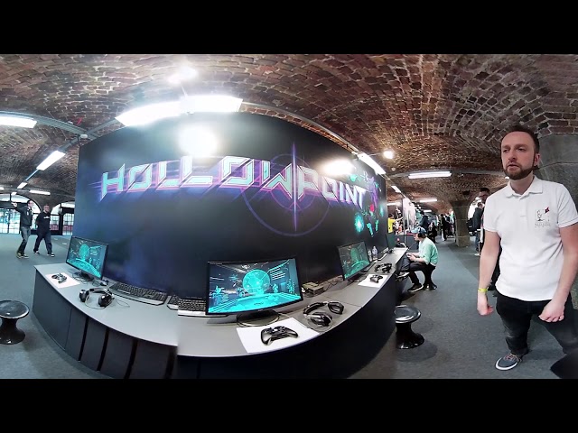 4K 3D 360° VR EGX Rezzed 2018 : Rezzed Indie Room to Indie Room walk round