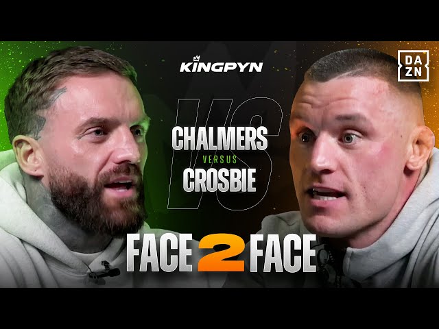 AARON CHALMERS v KIEFER CROSBIE - FACE 2 FACE