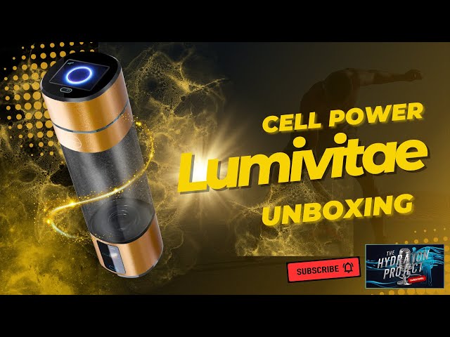 The Hydration Project Lumivitae Bottle unboxing best hydrogen bottle #youtubeshorts #hydrogen #cell