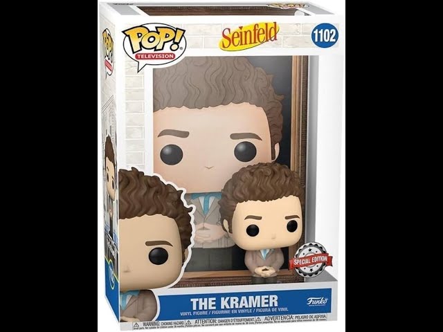 Thought I was getting Kramer from Seinfeld funko pop, turns out it's just a talking Michael Richards