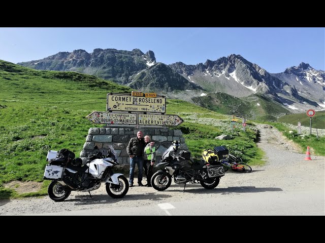 Route des Grandes Alpes mit dem Motorrad
