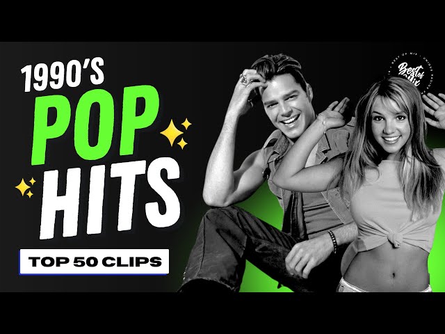 Best of 90's Pop Hits [ TOP 50 CLIPS ] 1990s Pop Songs Minimix