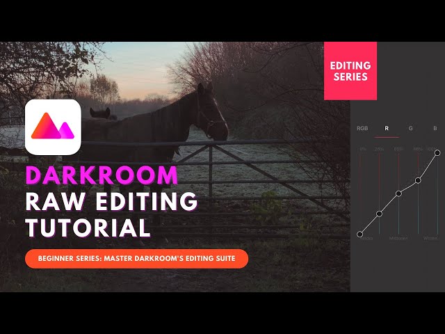 Darkroom RAW editing tutorial // Master Darkroom's editing suite