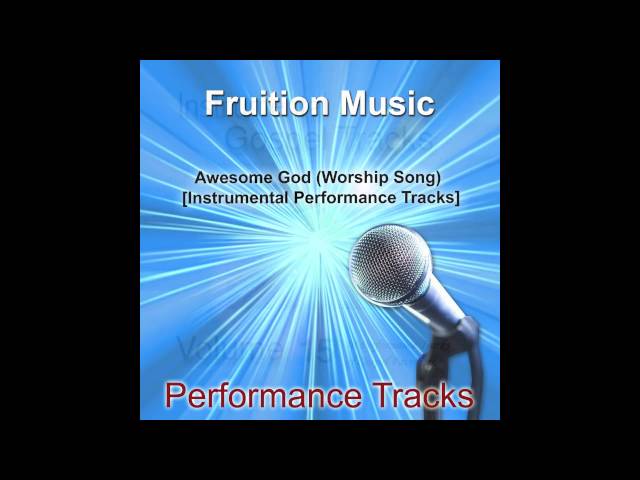 Awesome God (Medium Key) [Worship Song] [Instrumental Track] SAMPLE