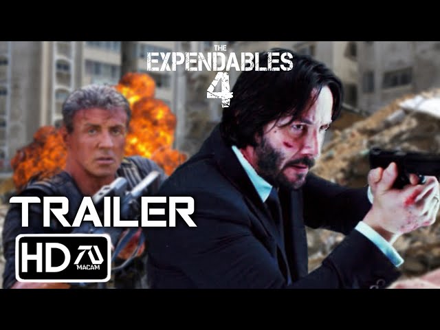 THE EXPENDABLES 4 Trailer #3 (2023) - Sylvester Stallone, Keanu Reeves, Jackie Chan | Fan Made