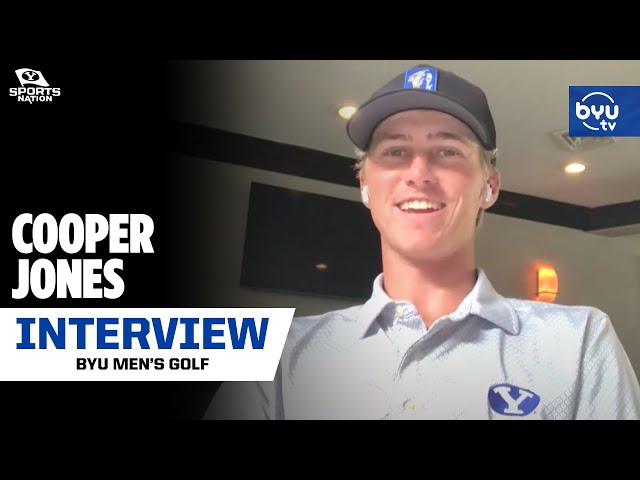 Cooper Jones talks his current Golf Tournament and BYU Golf Future