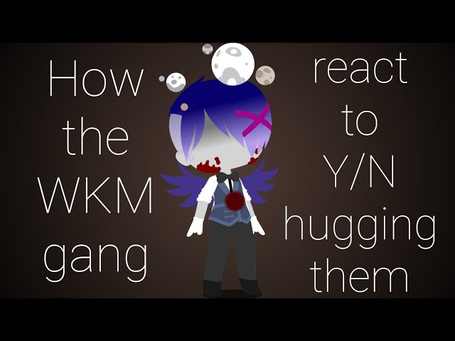 How the WKM gang react to Y/N hugging them