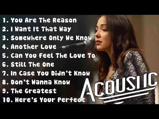 Best Acoustic Guitar Songs Ever 🌻 Top Cover English Song 🌻 Popular Songs Hits