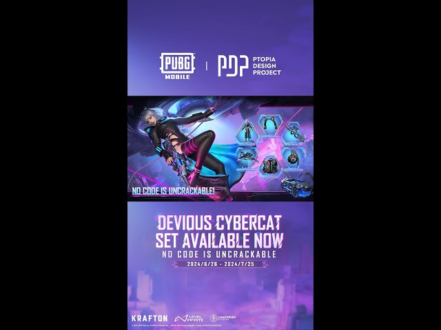PUBG MOBILE | See The PDP Ultimate Set Devious Cat In Action