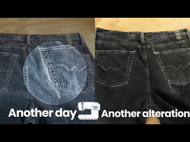 How to Seamlessly Patch a Hole in Your Jeans | DIY Denim Repair Tutorial